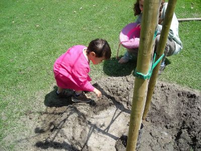 Baby Felix Testing The Soil