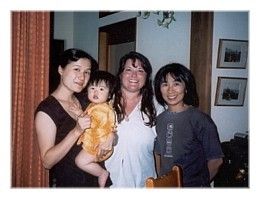 Mariko, Baby Hana, Candy, & Kazumi 